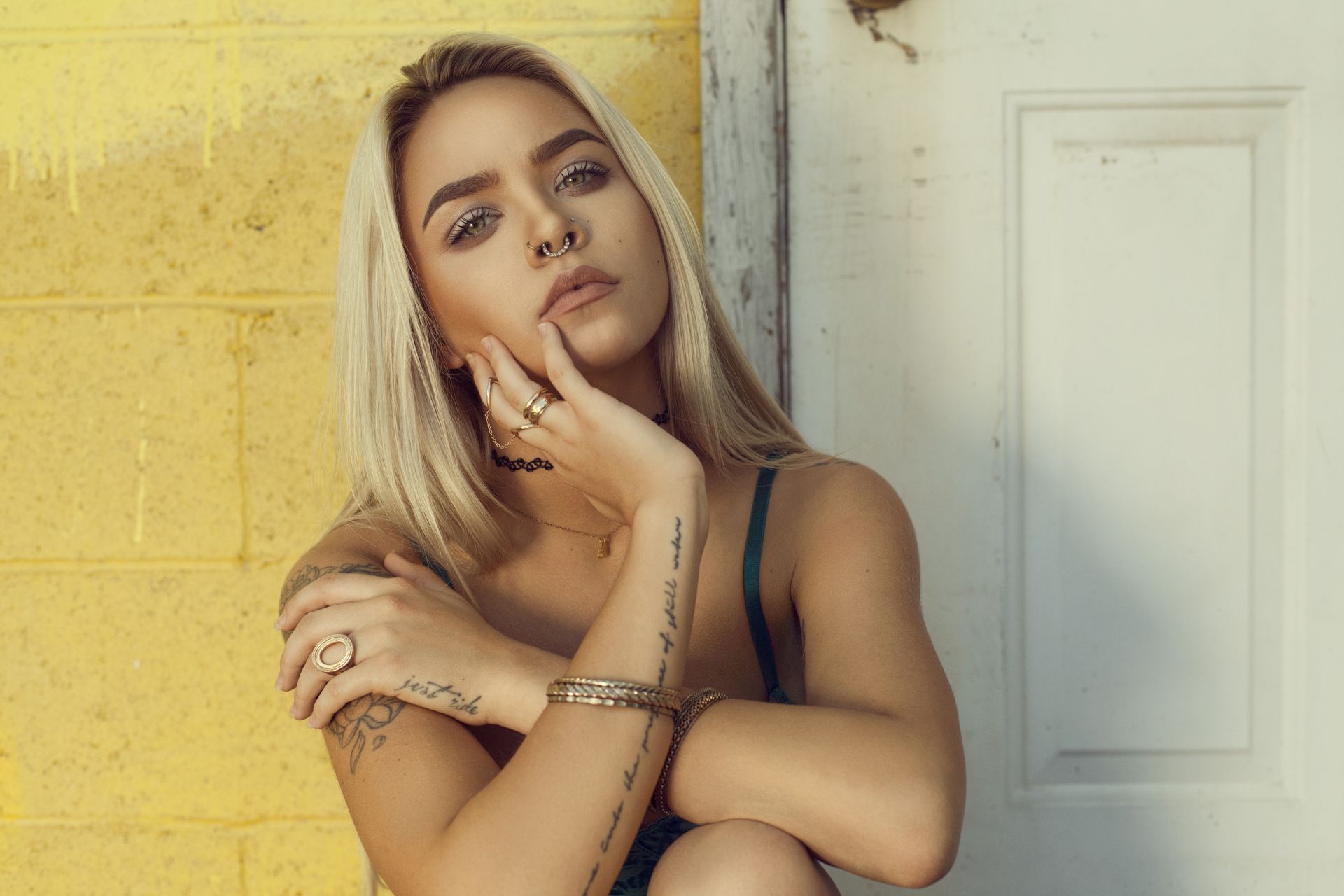 Blonde and Yellow Stone
